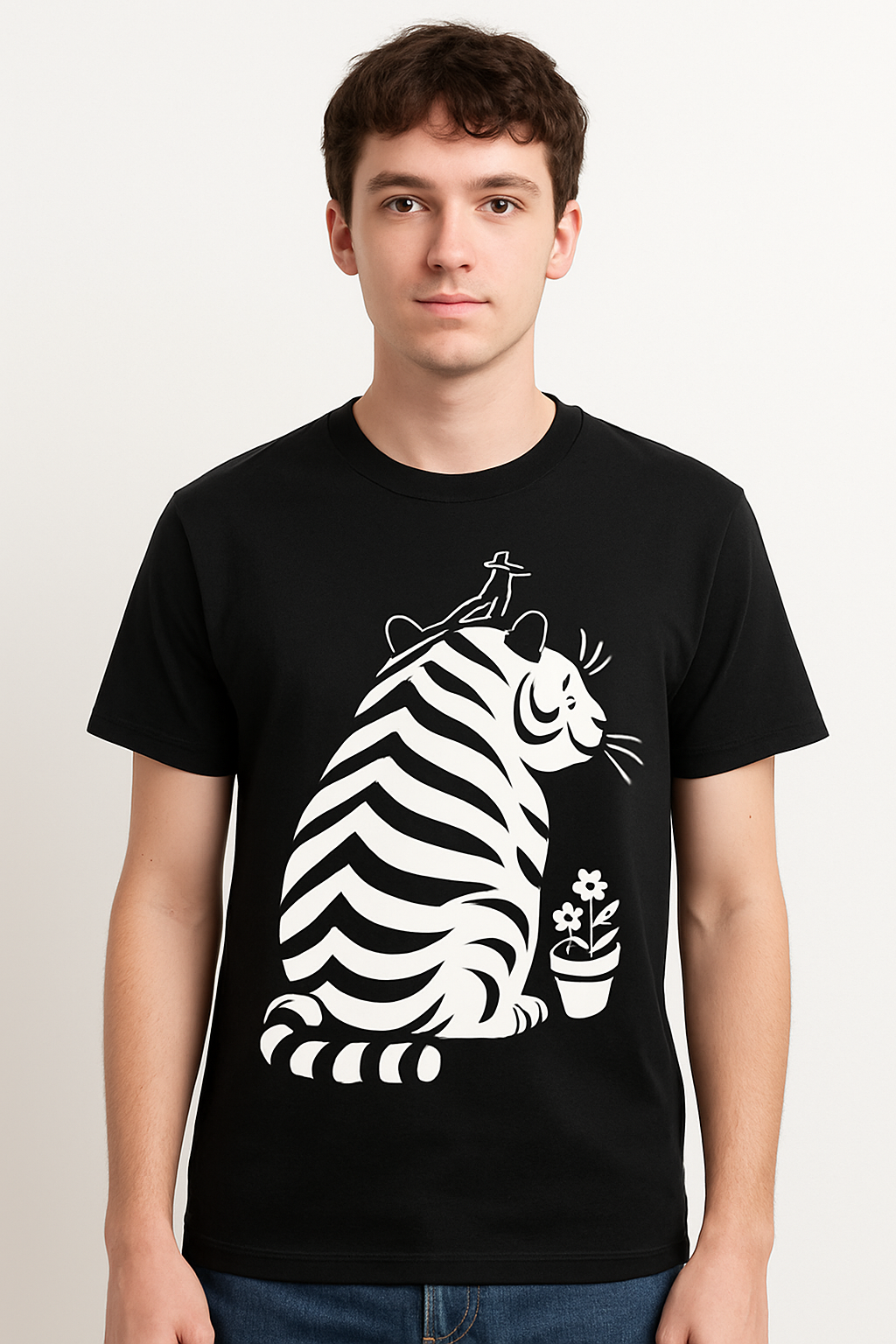 Lunar Vibe Solo Tee – Anime Inspired Streetwear