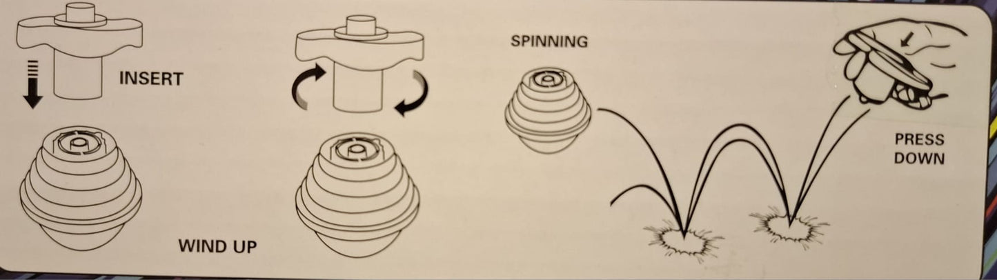 Light Up Spinning Top - No Sound - Differences Not Disabilities