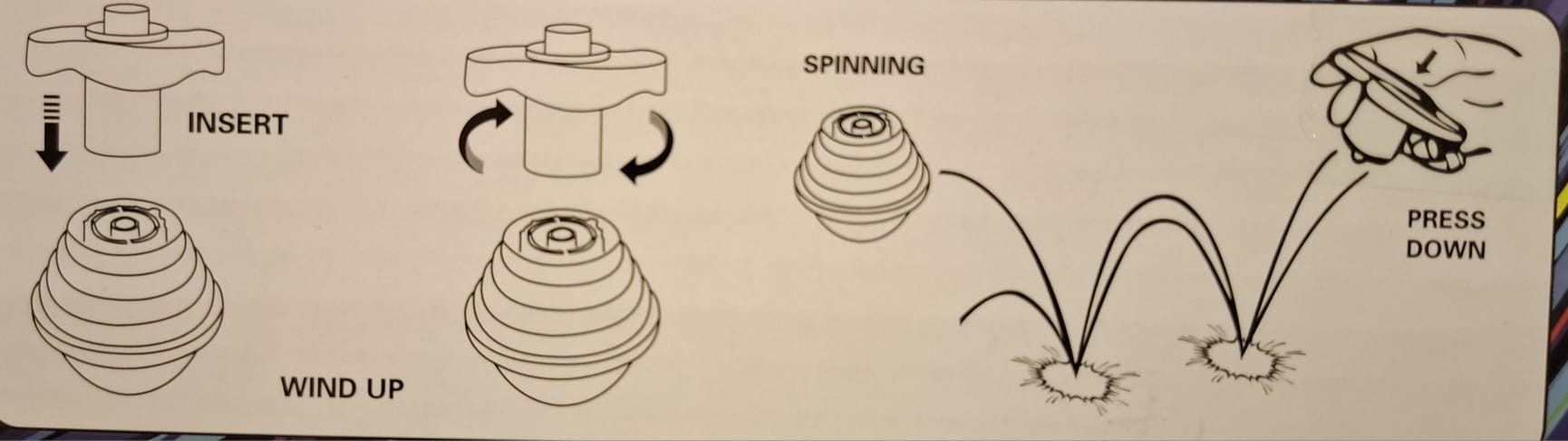 Light Up Spinning Top - No Sound - Differences Not Disabilities