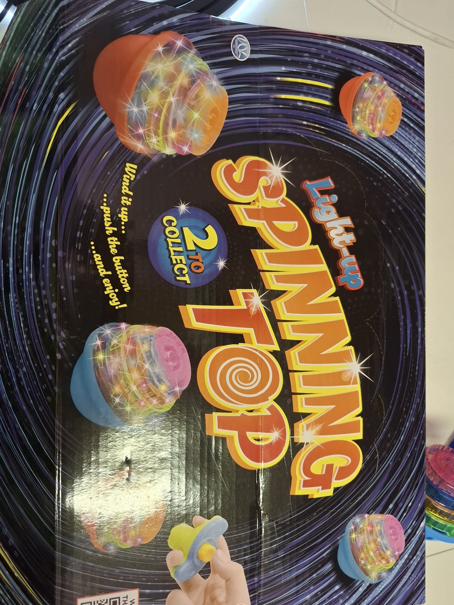 Light Up Spinning Top - No Sound - Differences Not Disabilities