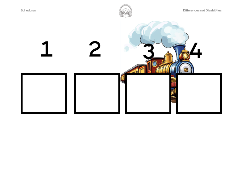 Schedule - 1,2,3,4 (Digital) - Differences Not Disabilities