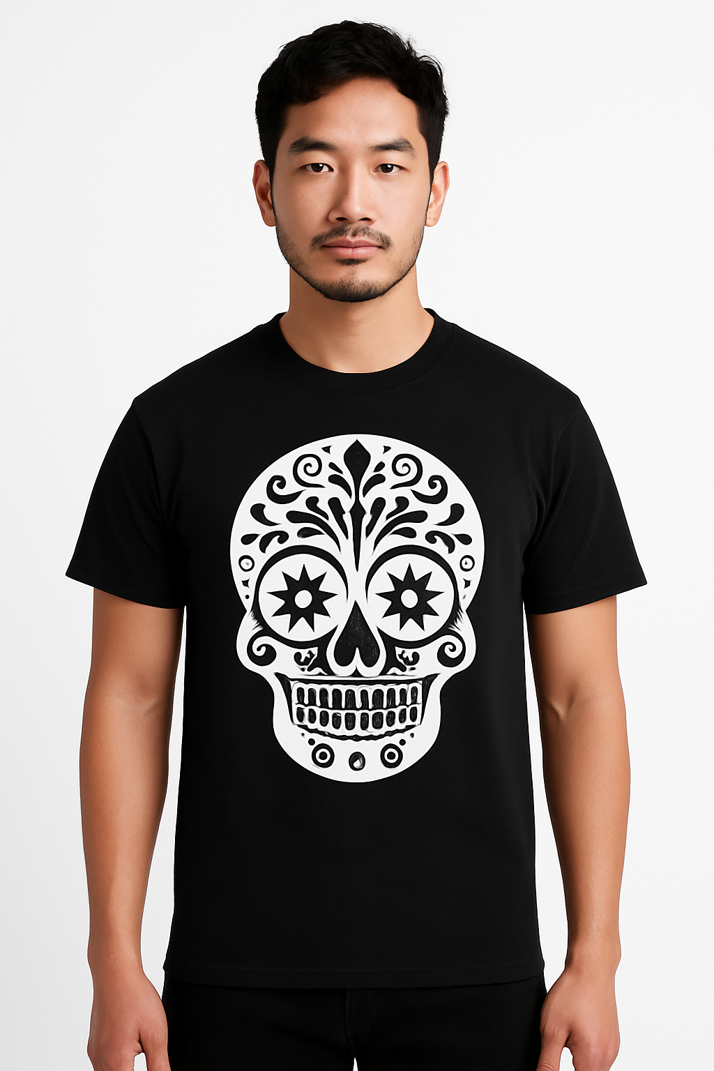 Sugar skull T-Shirt - Differences Not Disabilities
