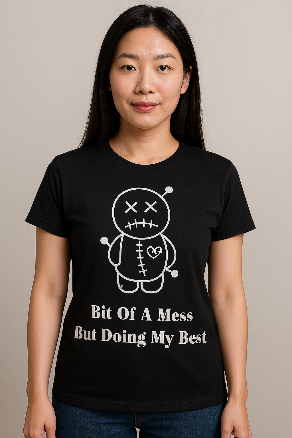 Bit Of A Mess But Doing My Best T-Shirt - Differences Not Disabilities