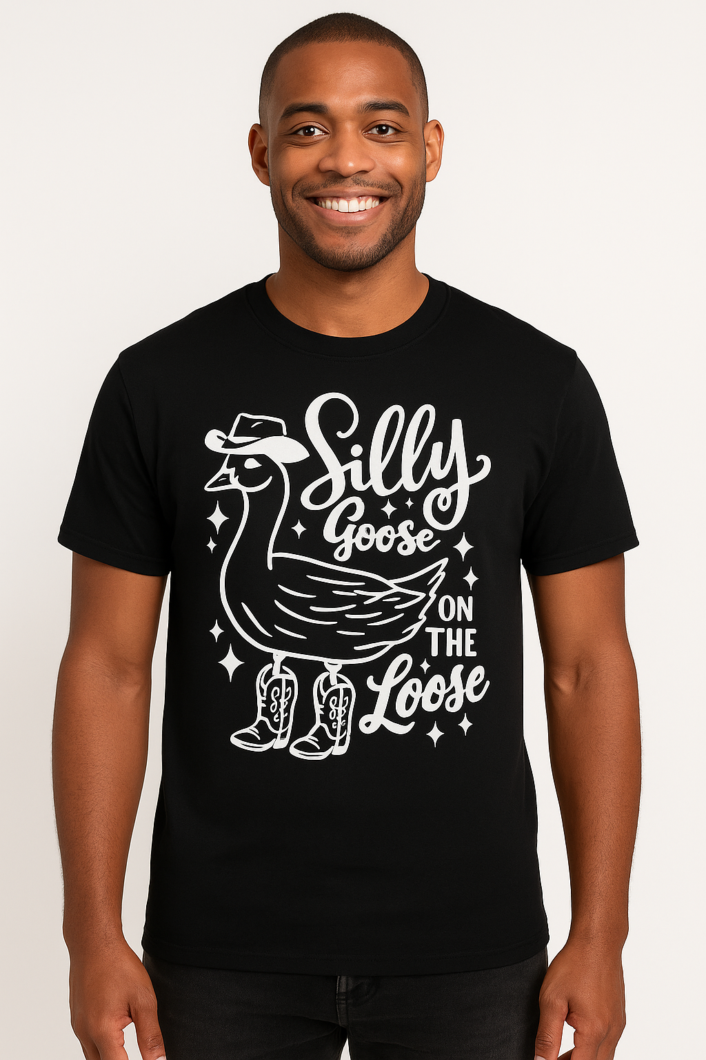 Silly Goose on the Loose T Shirt - Differences Not Disabilities