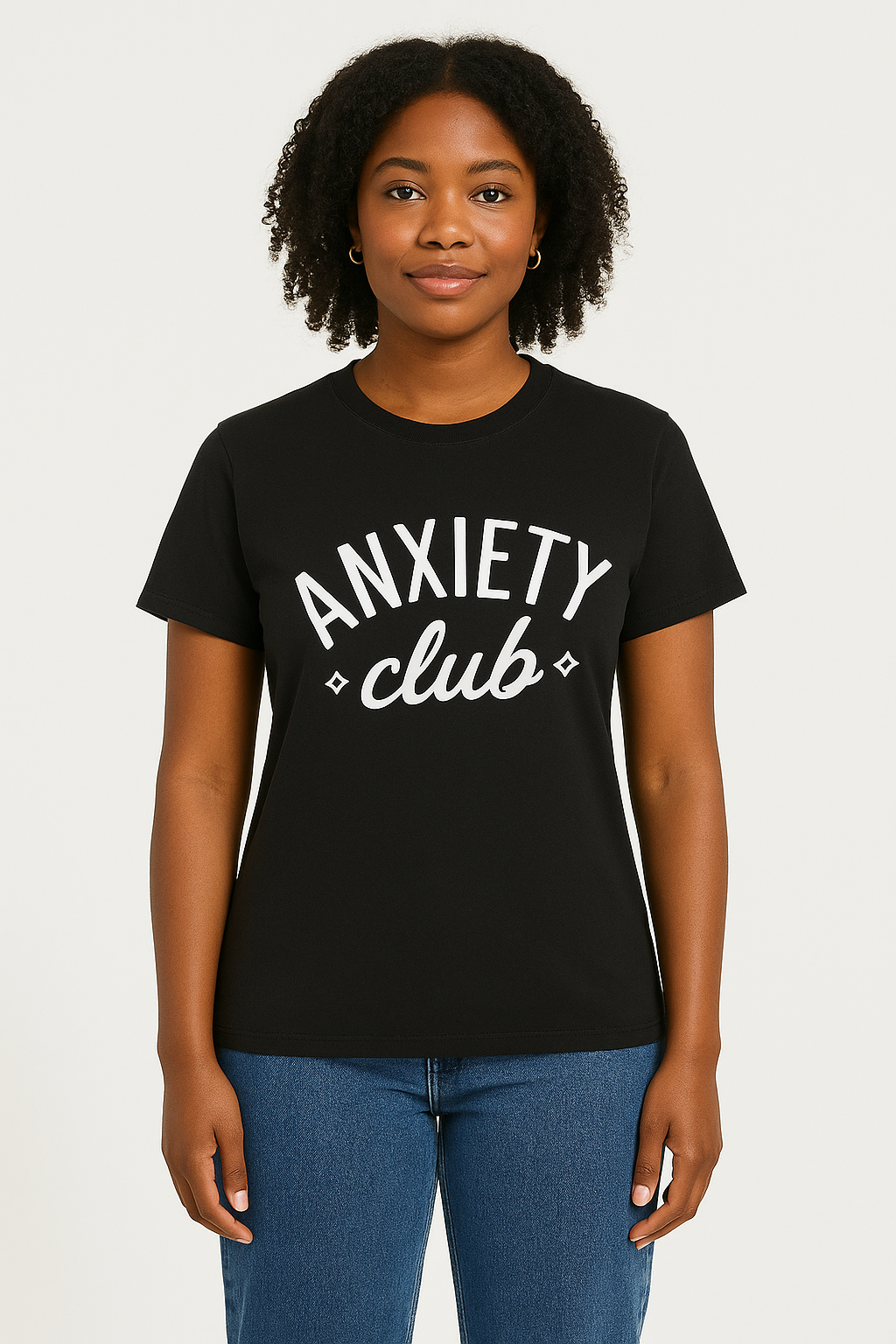 Anxiety Club T-shirt - Differences Not Disabilities