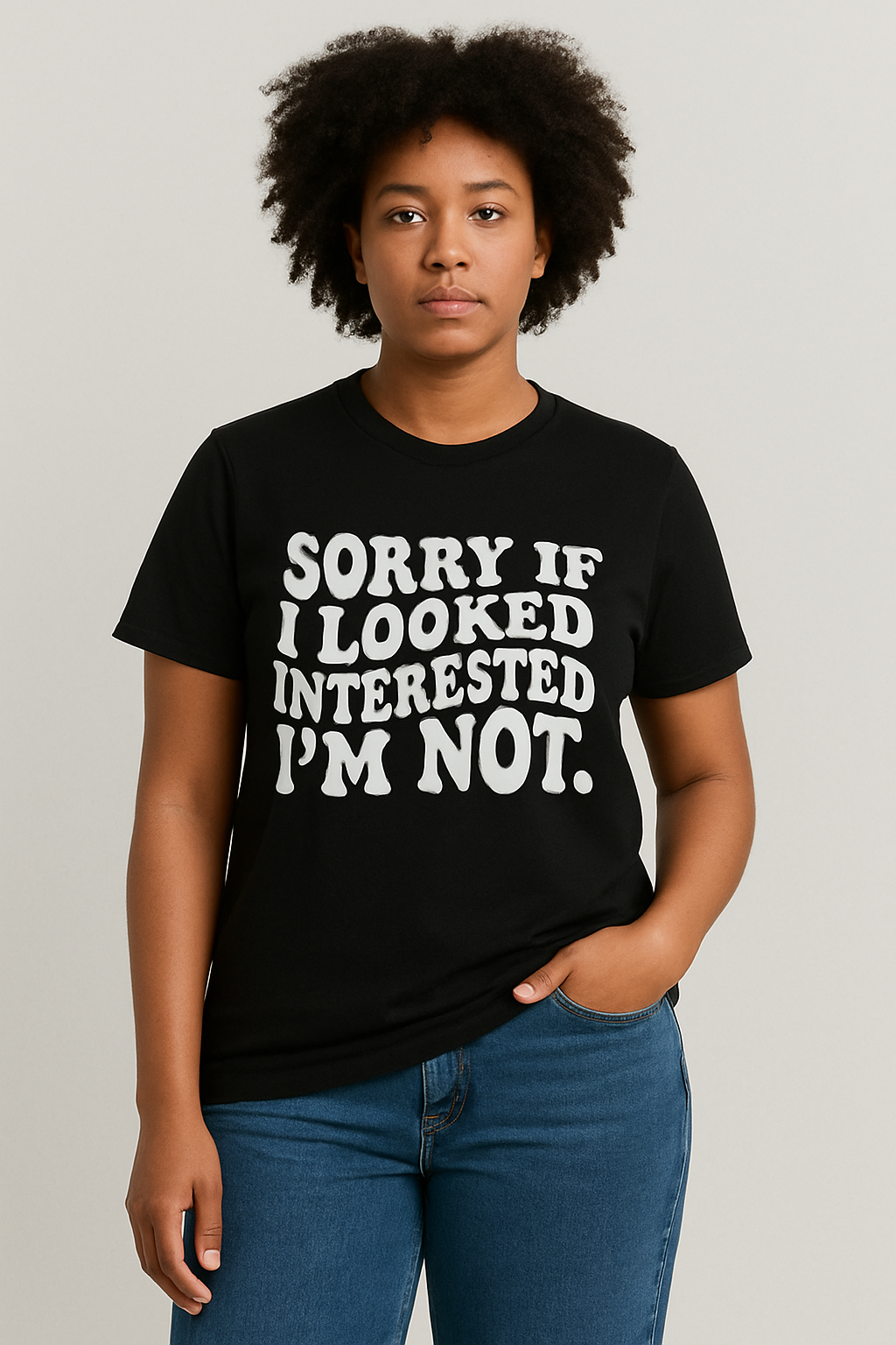 Sorry If I Look Interested T-Shirt - Differences Not Disabilities