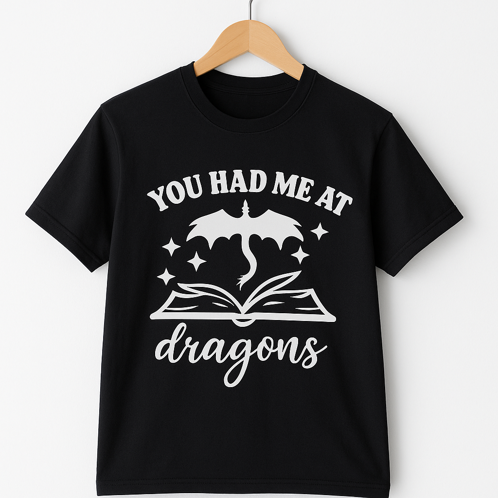 You Had Me At Dragons T-Shirt - Differences Not Disabilities