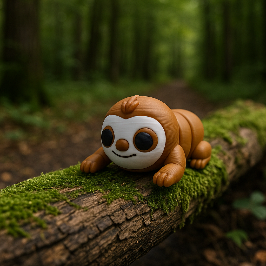 3D Printed Sloth! - Differences Not Disabilities