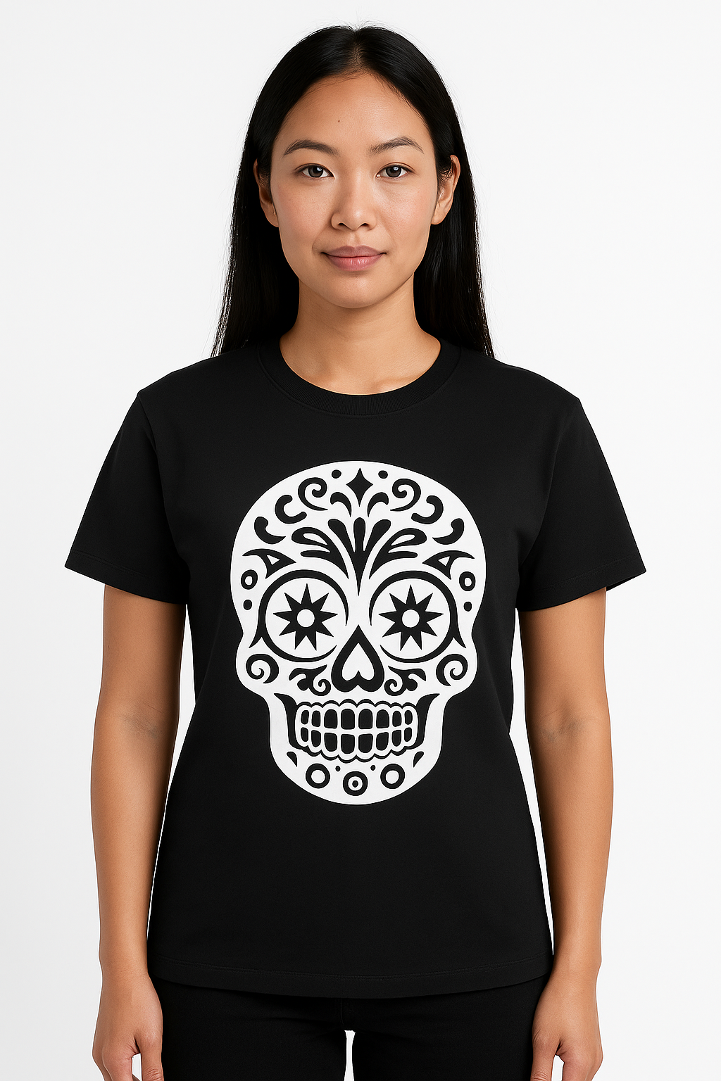 Sugar skull T-Shirt - Differences Not Disabilities