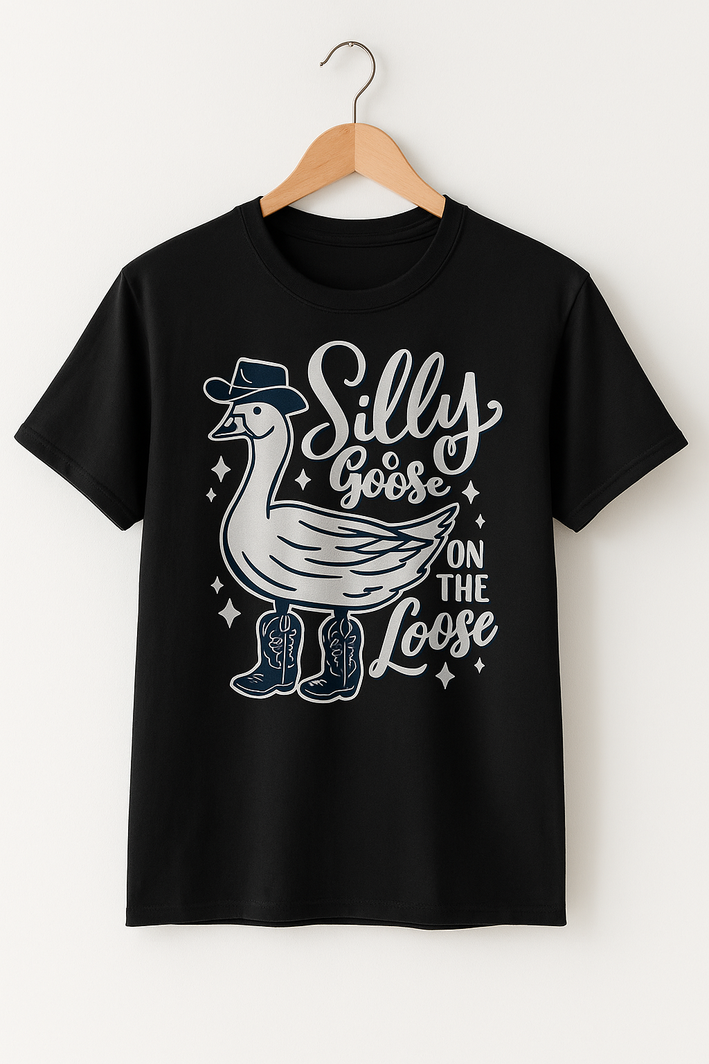 Silly Goose on the Loose T Shirt - Differences Not Disabilities