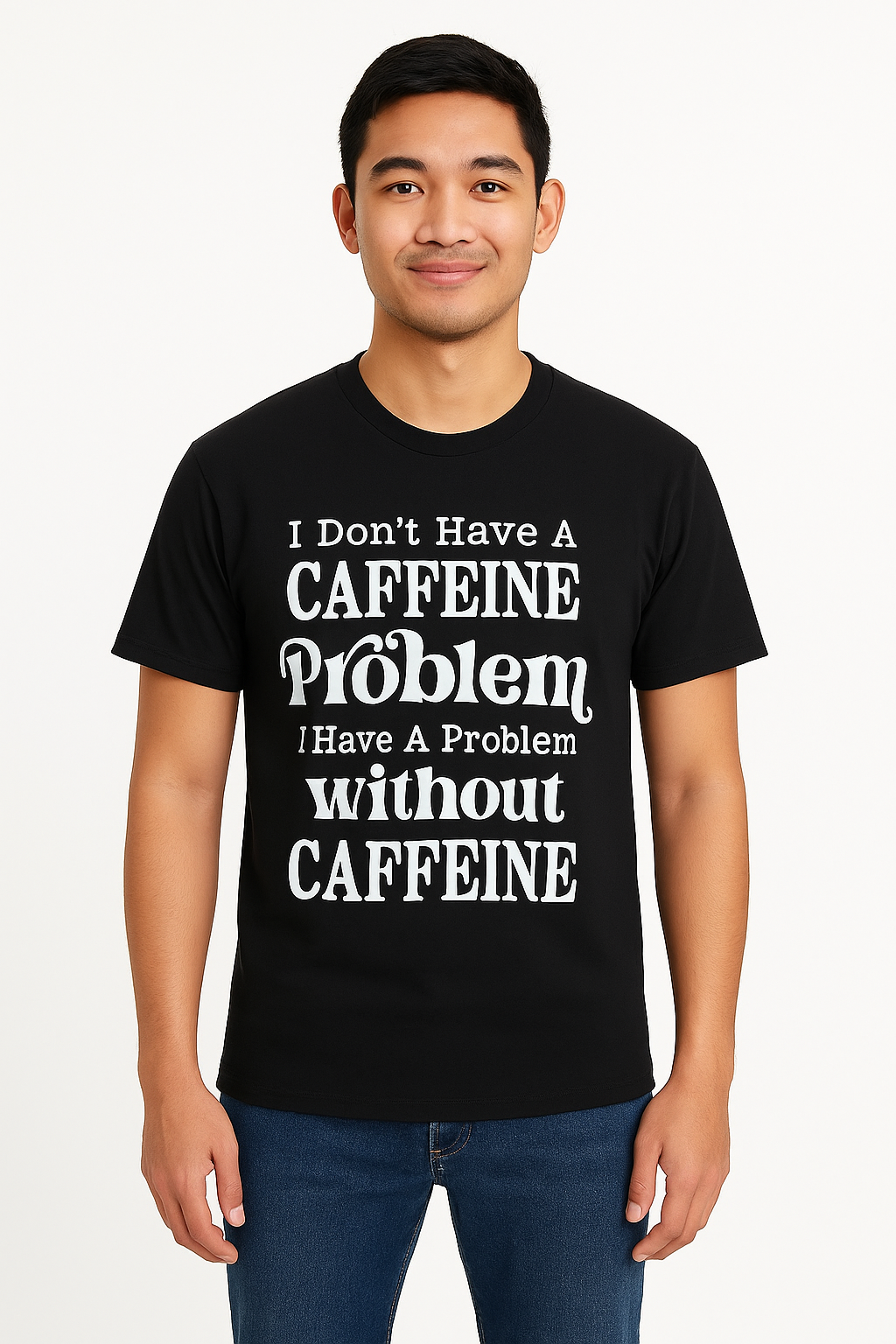 I Don't Have A Caffeine Problem T-Shirt - Differences Not Disabilities