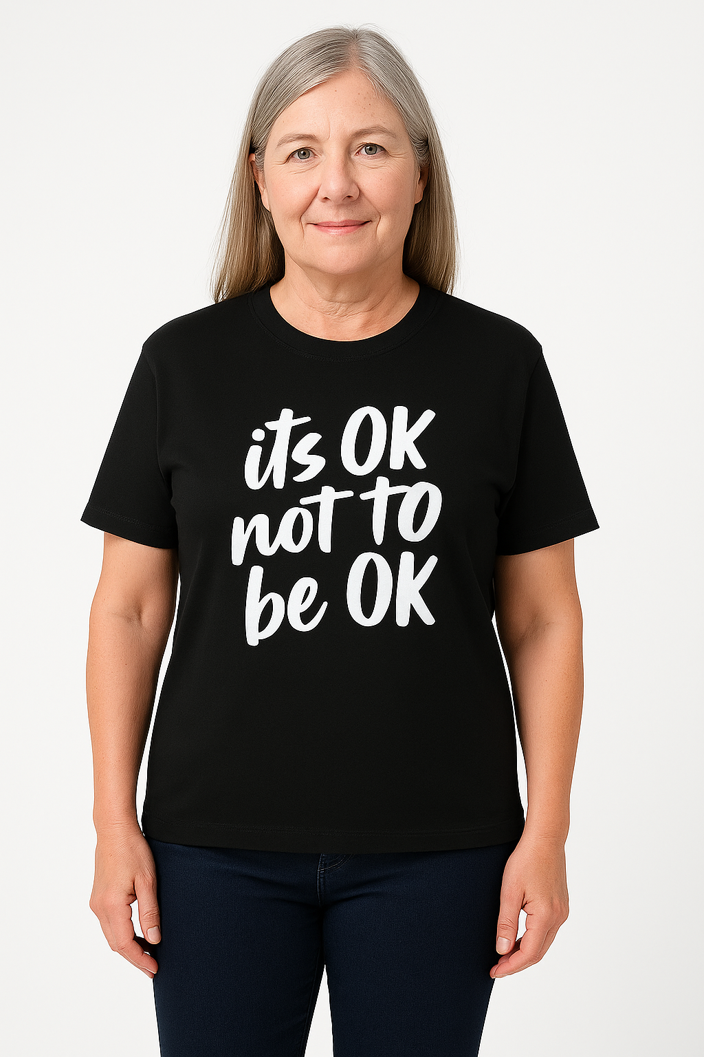 It's Ok To Not Be Ok T Shirt - Differences Not Disabilities