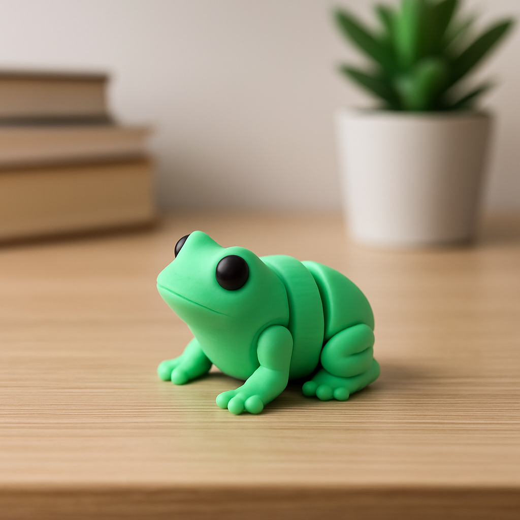Articulated Frog 3D Print - Differences Not Disabilities