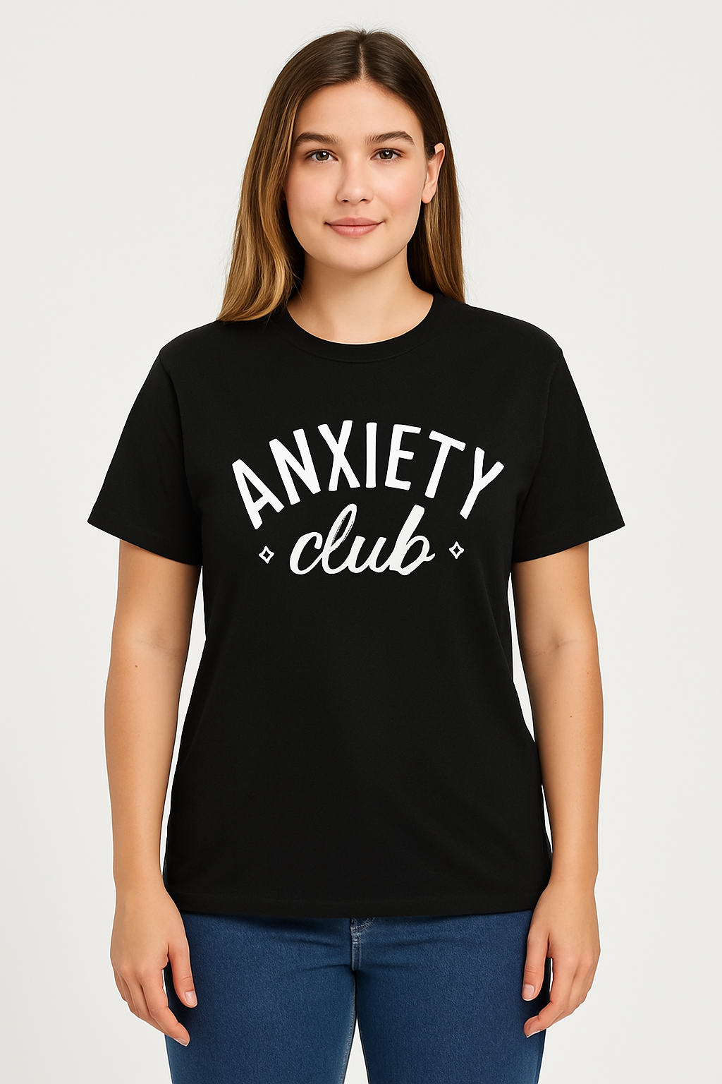 Anxiety Club T-shirt - Differences Not Disabilities