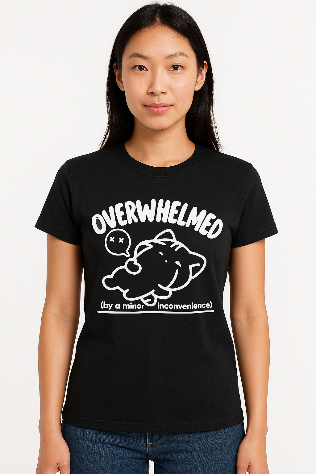 Overwhelmed (By A Minor Inconvenience) T-Shirt - Differences Not Disabilities