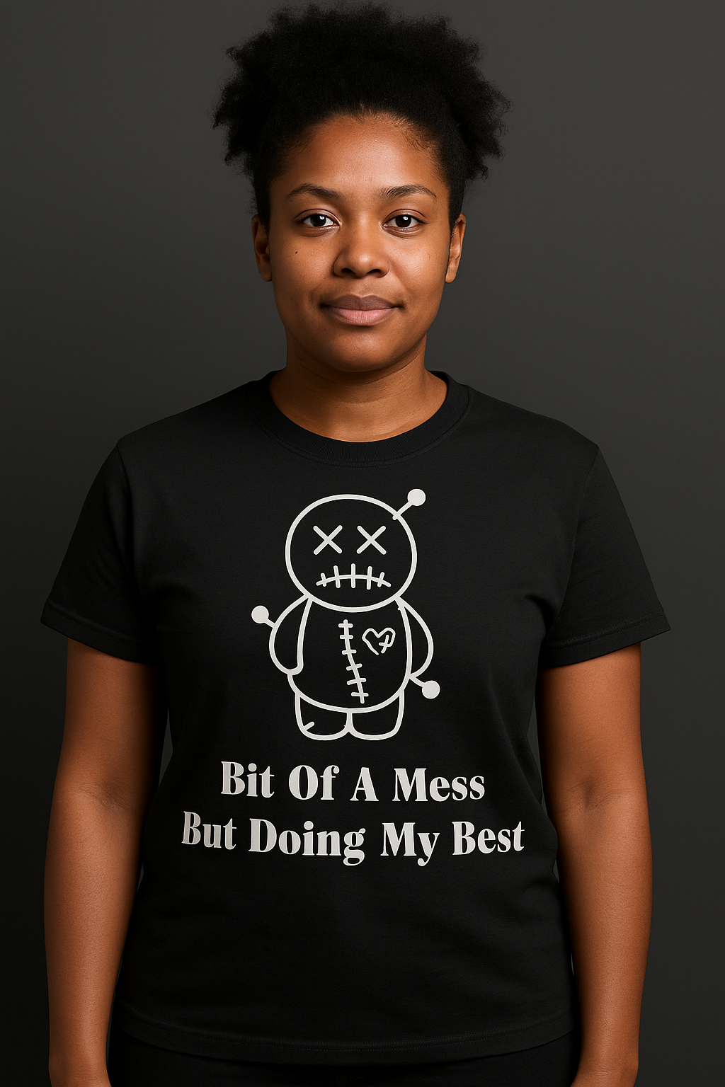 Bit Of A Mess But Doing My Best T-Shirt - Differences Not Disabilities