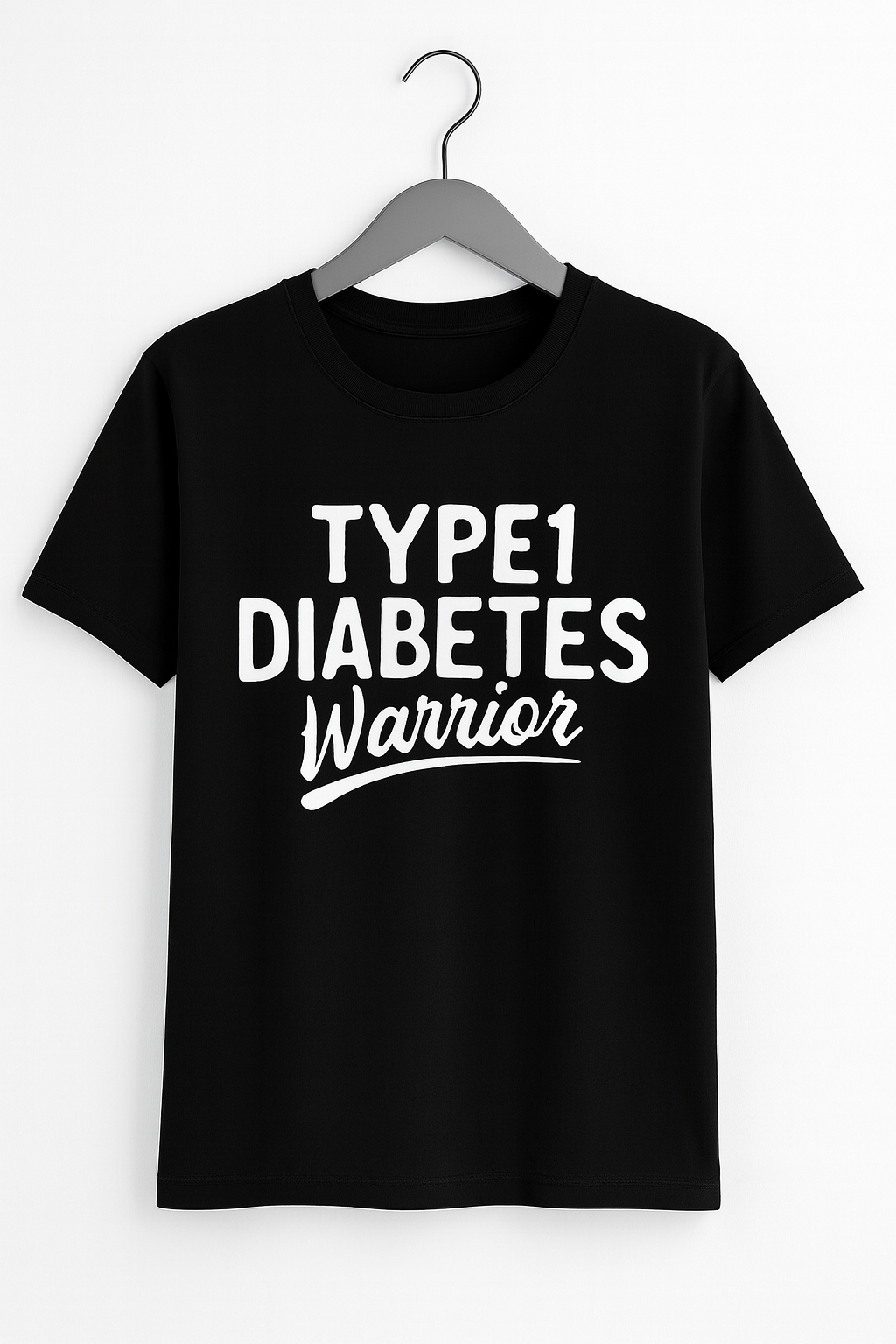 Type 1 Diabetes Warrior T-Shirt - Differences Not Disabilities