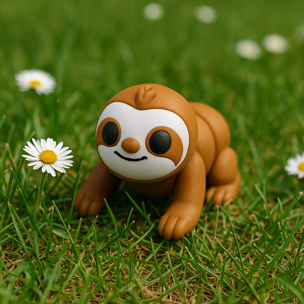 3D Printed Sloth! - Differences Not Disabilities