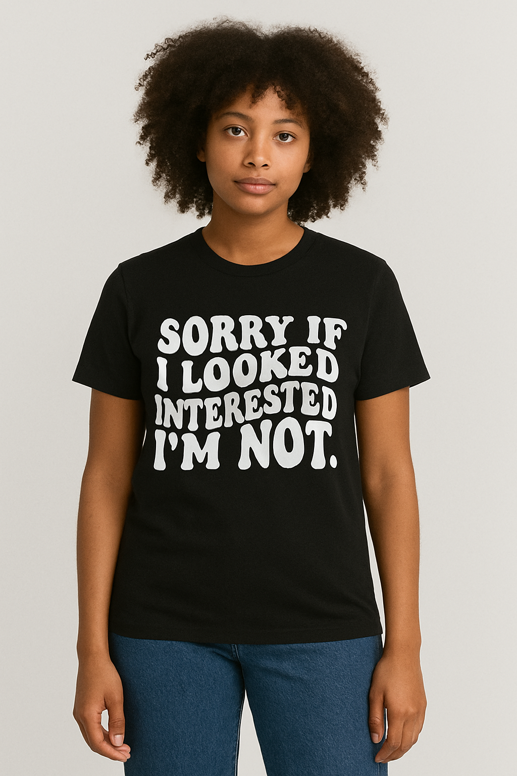 Sorry If I Look Interested T-Shirt - Differences Not Disabilities