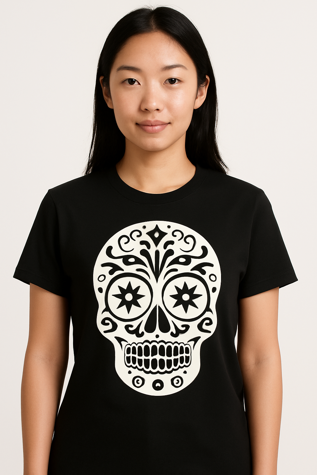 Sugar skull T-Shirt - Differences Not Disabilities