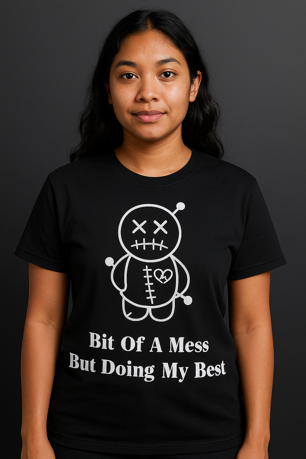 Bit Of A Mess But Doing My Best T-Shirt - Differences Not Disabilities