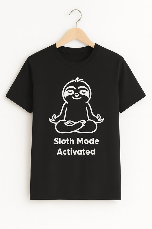 Sloth Mode Activated T-Shirt - Differences Not Disabilities