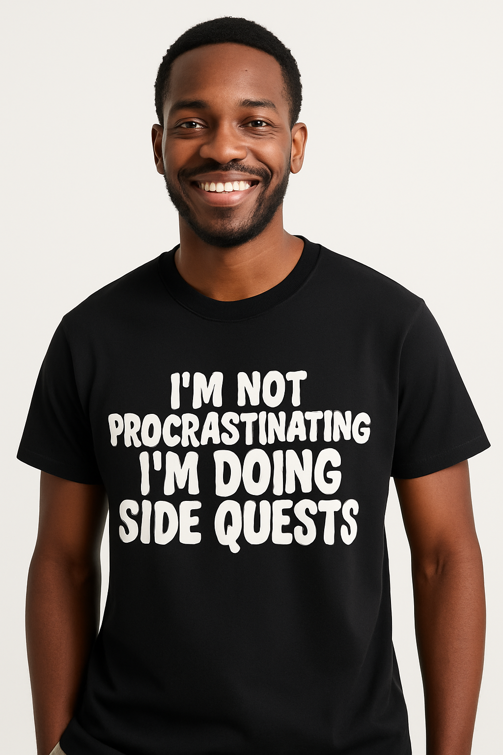 I'm Not Procrastinating I'm Doing Side Quests - T - Shirt - Differences Not Disabilities