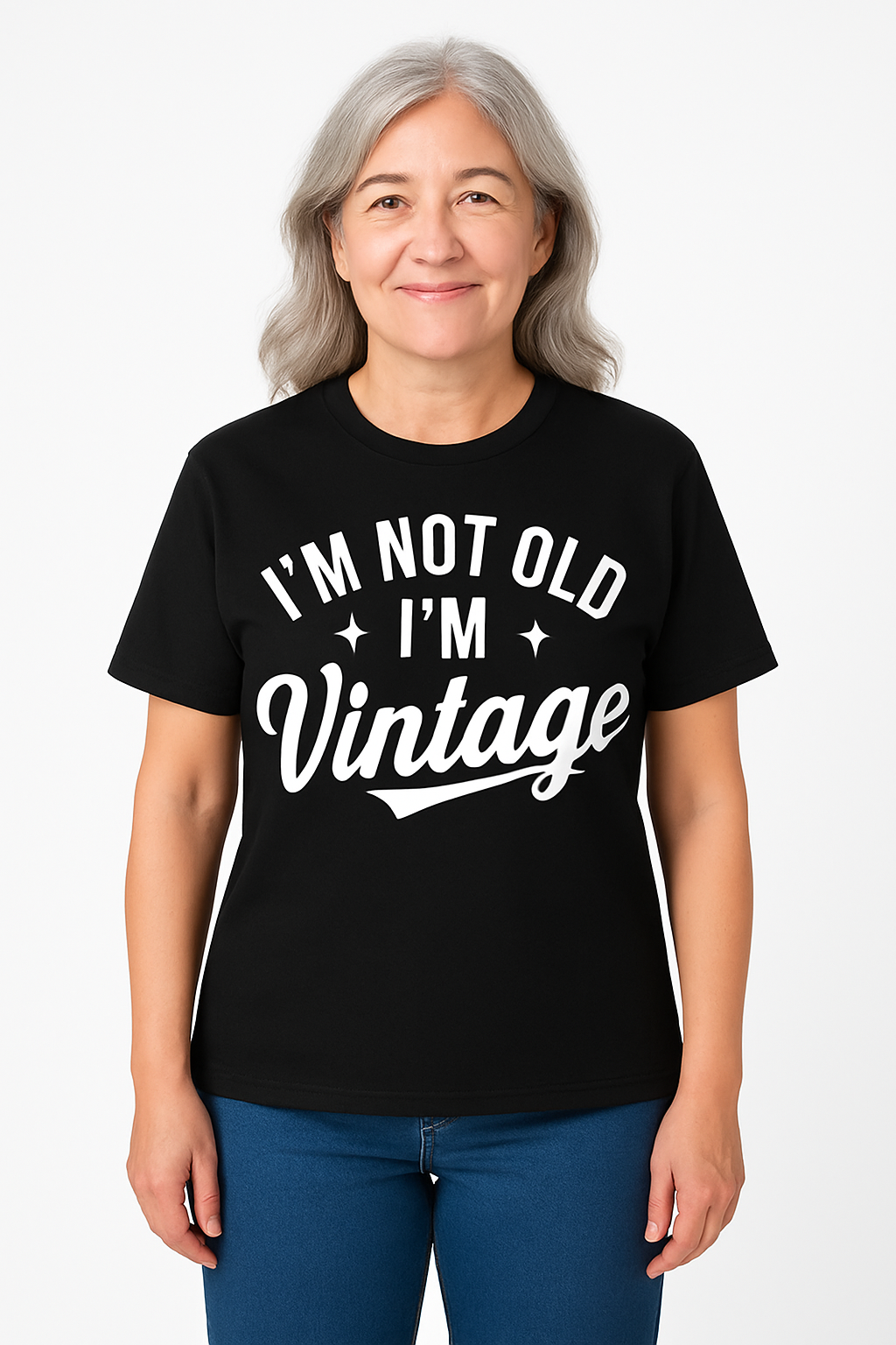 I'm Not Old I'm Vintage - T-Shirt - Differences Not Disabilities