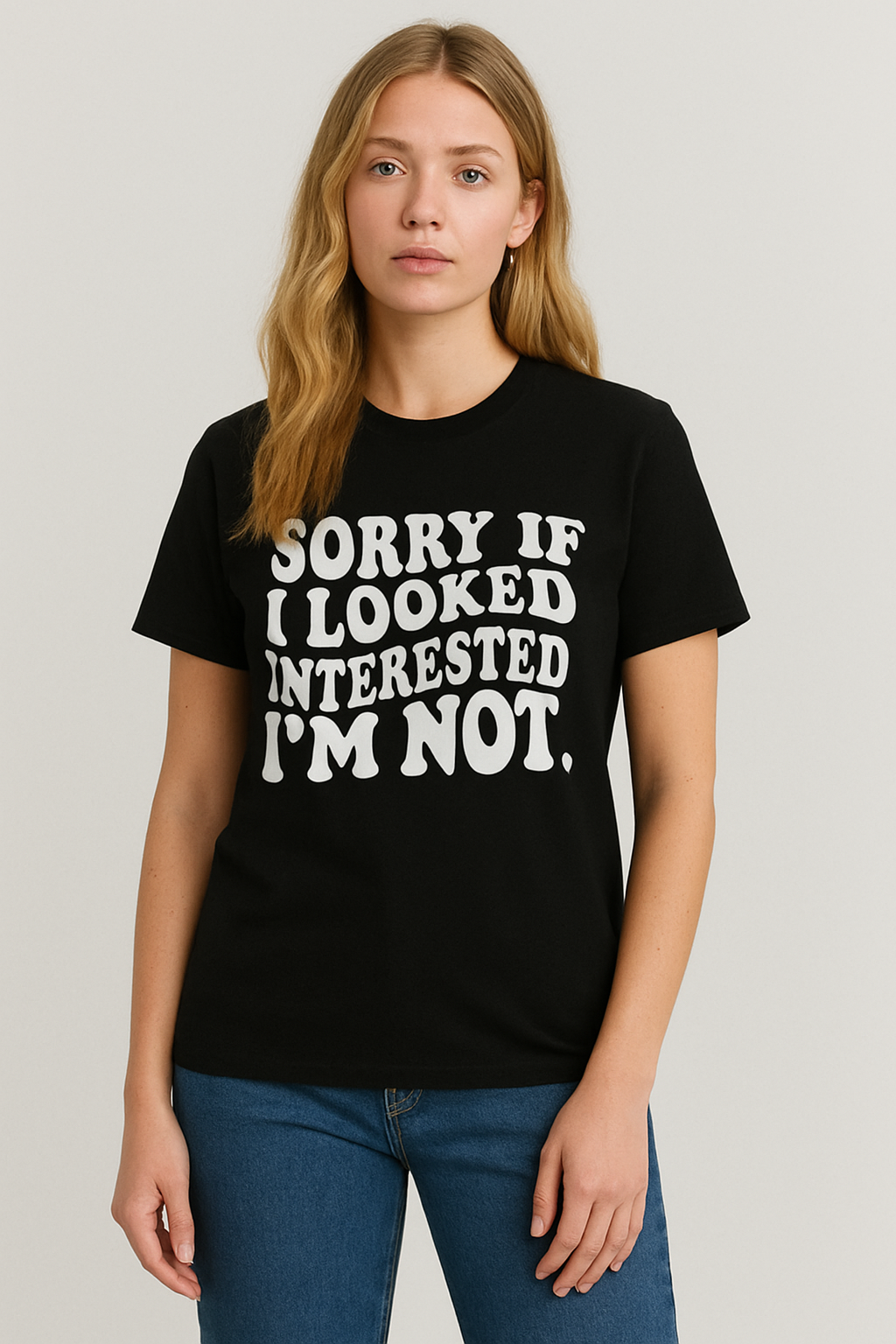Sorry If I Look Interested T-Shirt - Differences Not Disabilities