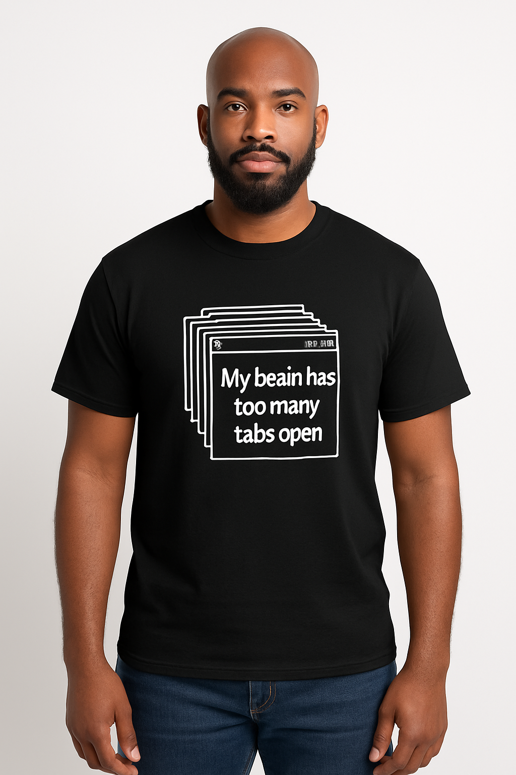 My Brain Has Too Many Tabs Open T-Shirt - Differences Not Disabilities
