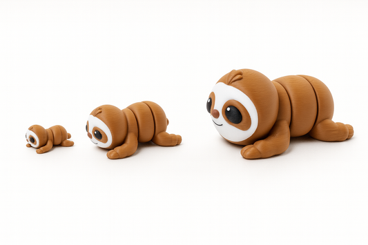 3D Printed Sloth! - Differences Not Disabilities