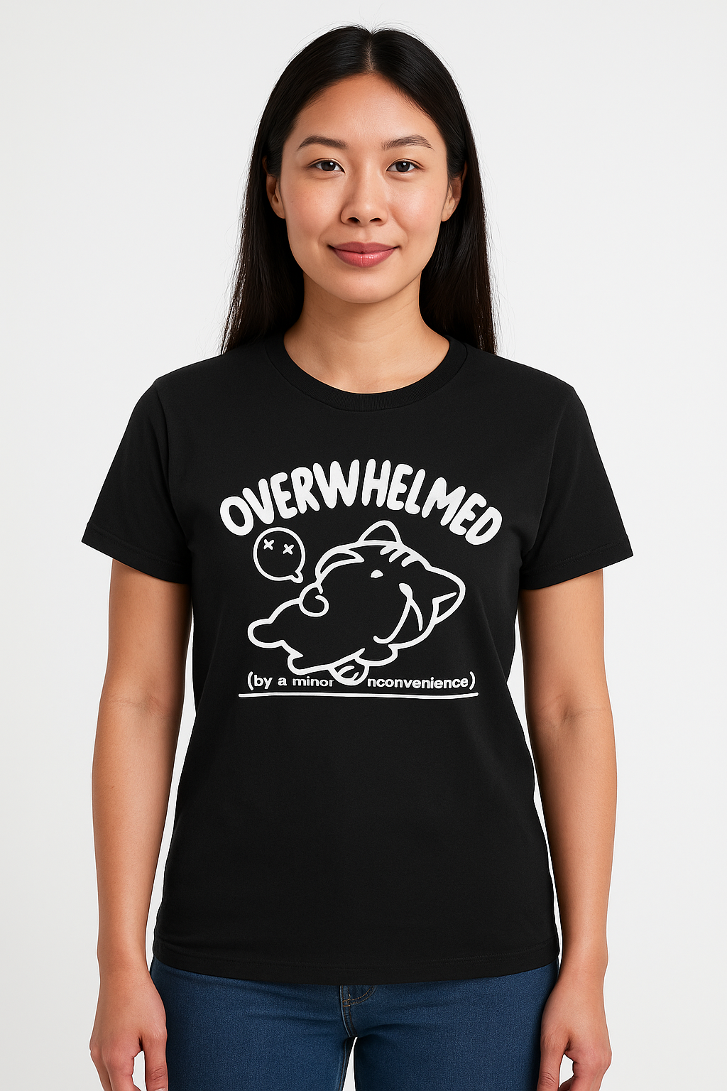 Overwhelmed (By A Minor Inconvenience) T-Shirt - Differences Not Disabilities