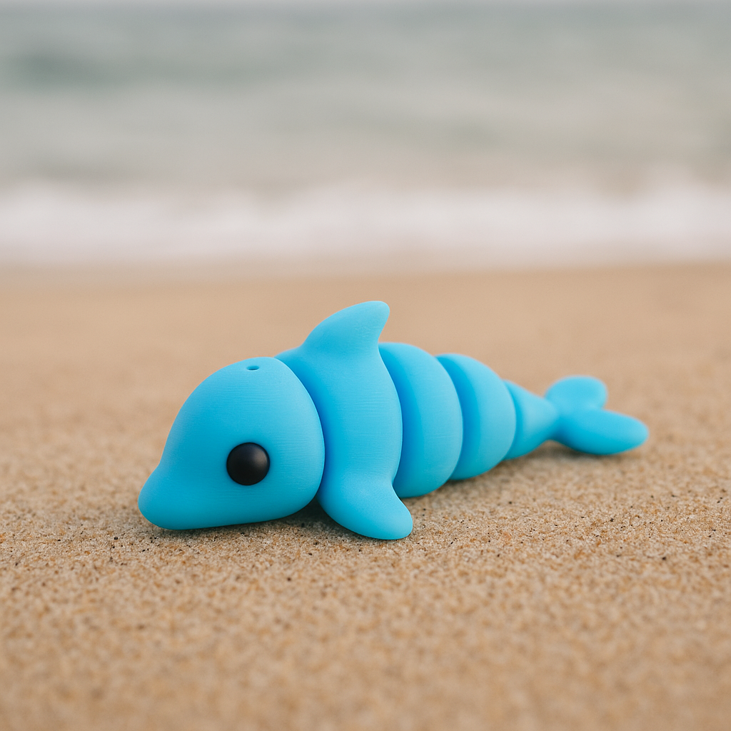 Glow In The Dark Dolphin 3D - Differences Not Disabilities