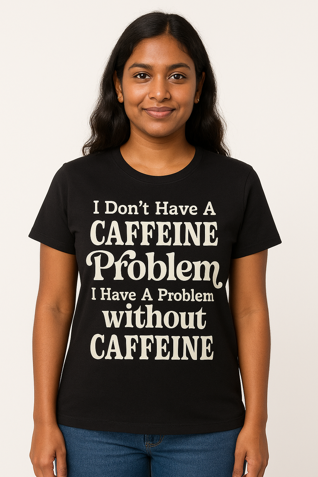 I Don't Have A Caffeine Problem T-Shirt - Differences Not Disabilities