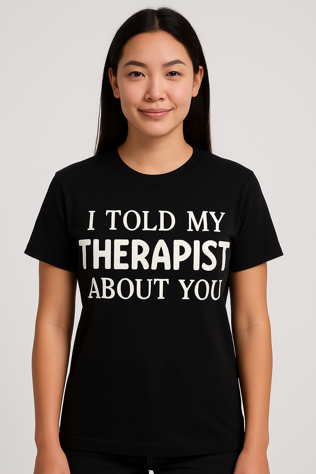 I Told My Therapist About You T-Shirt - Differences Not Disabilities