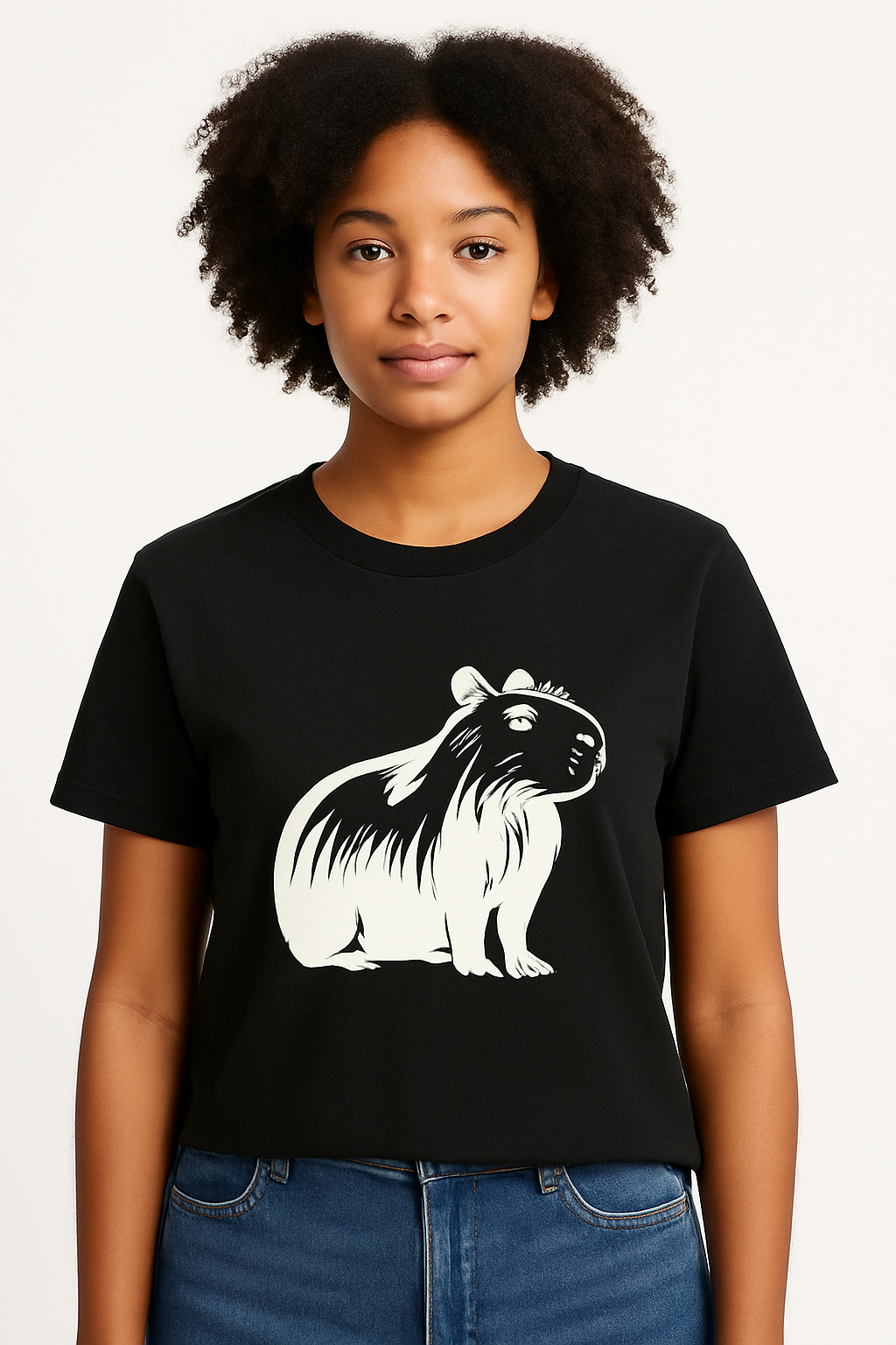 Capybara T - Shirt - Differences Not Disabilities