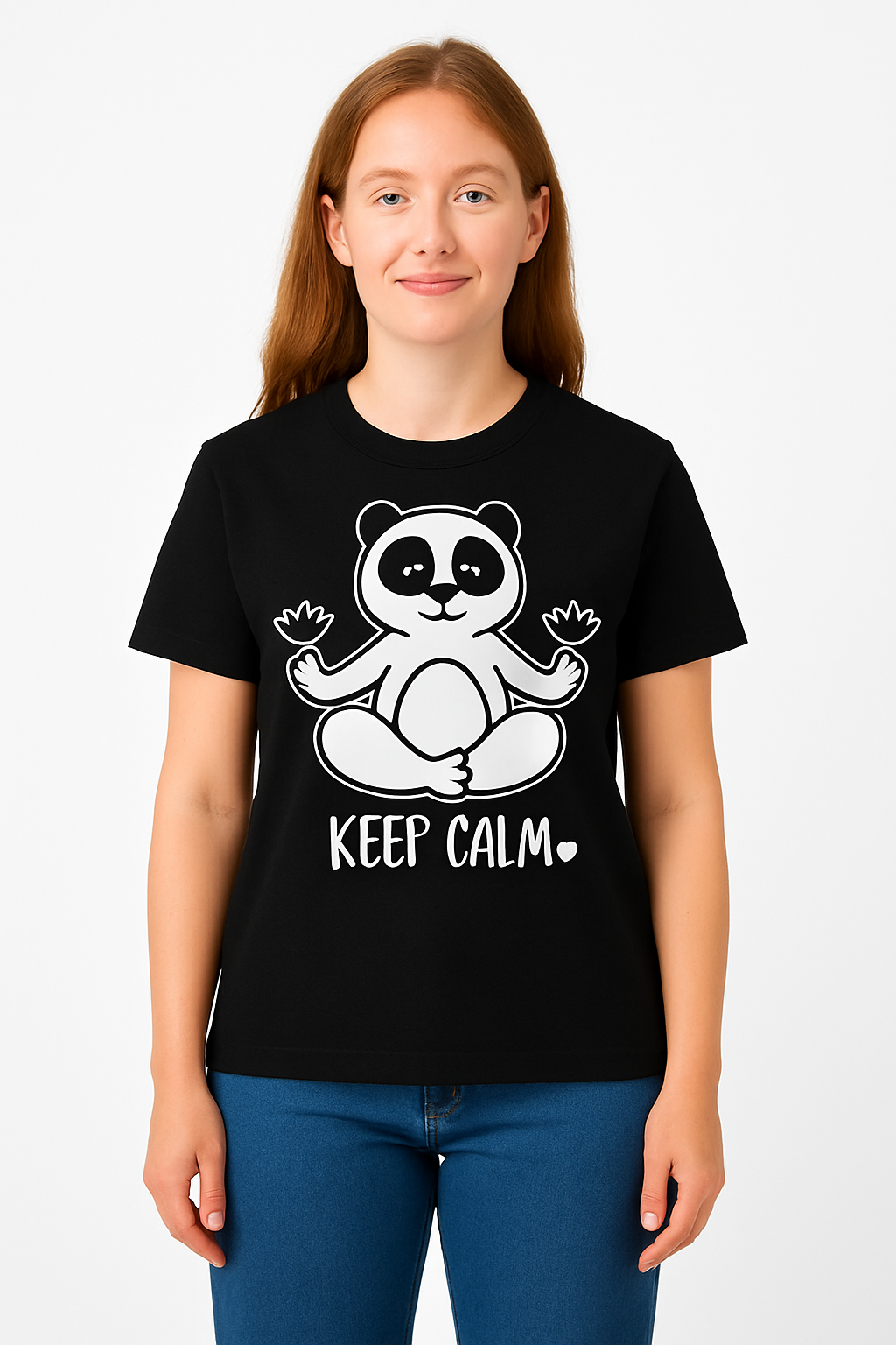 Keep Calm Chill Panda T-shirt - Differences Not Disabilities