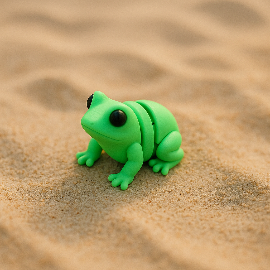 Articulated Frog 3D Print - Differences Not Disabilities