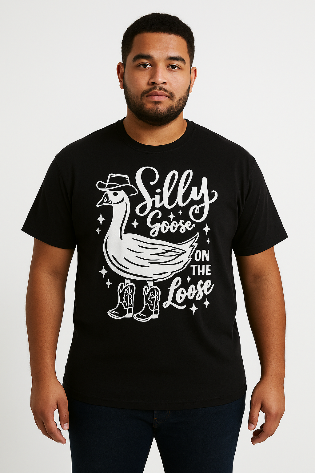 Silly Goose on the Loose T Shirt - Differences Not Disabilities