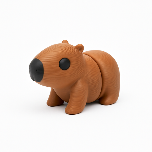 3D Printed Capybara Small - Differences Not Disabilities