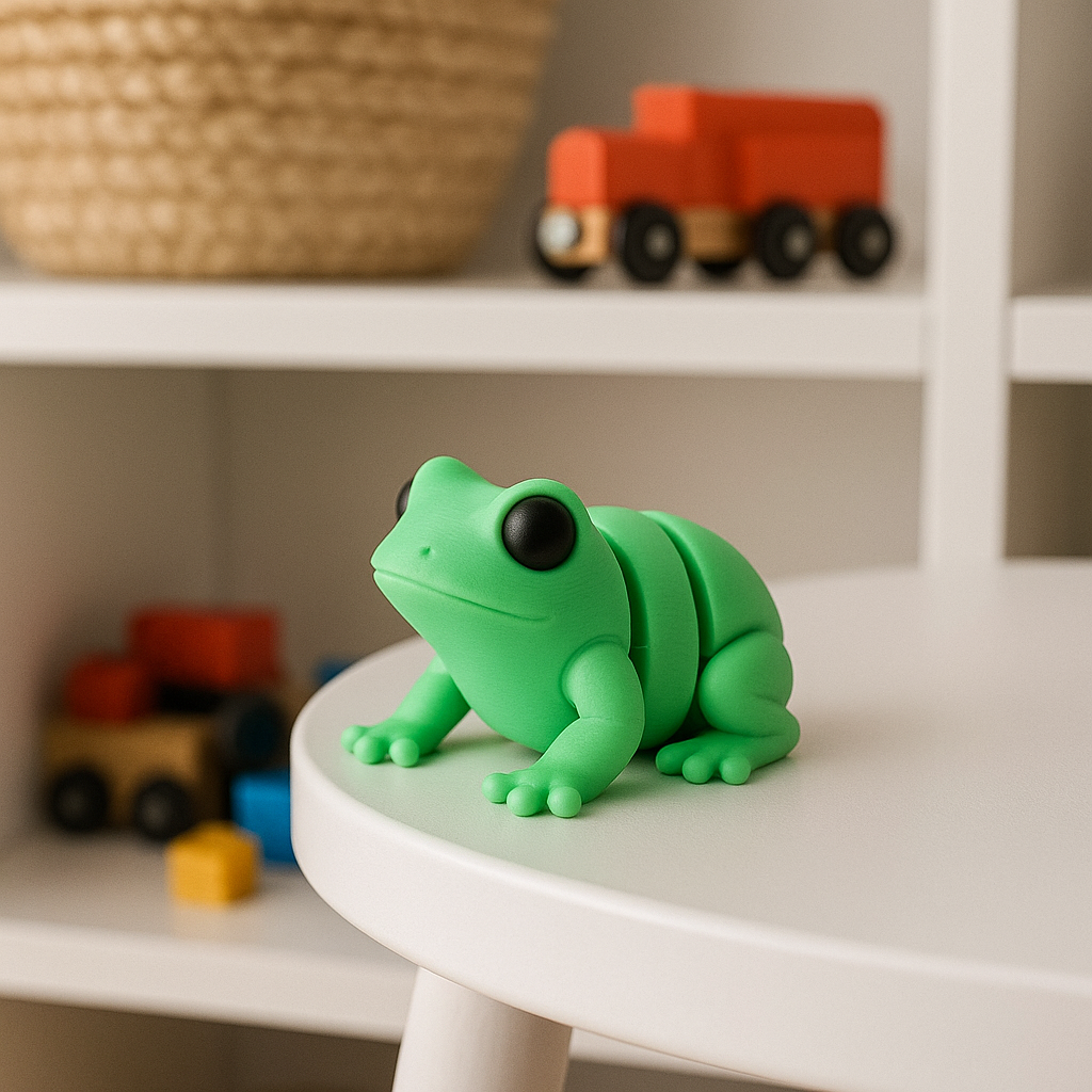 Articulated Frog 3D Print - Differences Not Disabilities