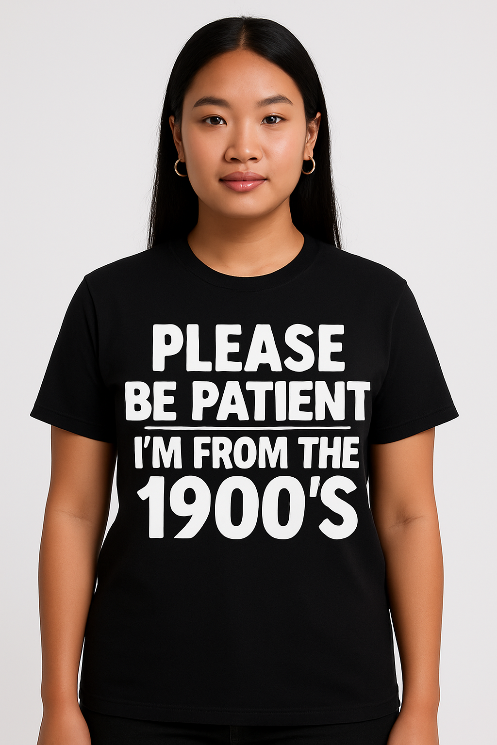 Please Be Patient With Me - I'm From The 1900s - Funny T Shirt - Differences Not Disabilities