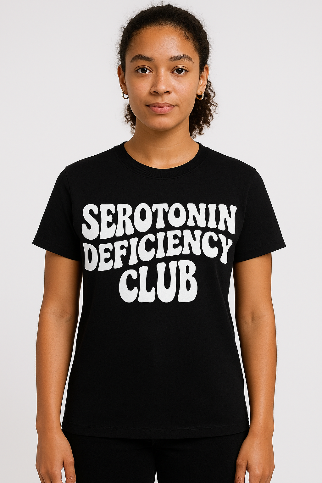 Serotonin Deficiency Club - T Shirt - Differences Not Disabilities