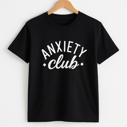 Anxiety Club T-shirt - Differences Not Disabilities