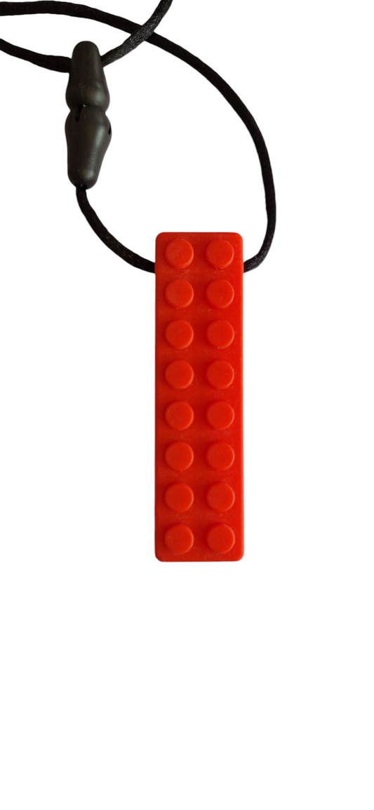 Block Chew Necklace: The Perfect Sensory Tool for Chewing and Fidgeting - Differences Not Disabilities