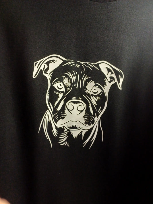 Staffie T Shirt - Differences Not Disabilities