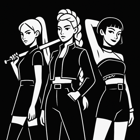 Shadow Sirens Graphic Tee – Anime T-Shirt