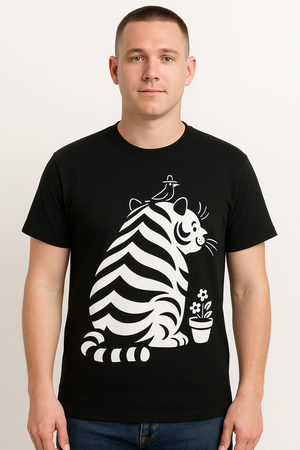 Lunar Vibe Solo Tee – Anime  Inspired Streetwear