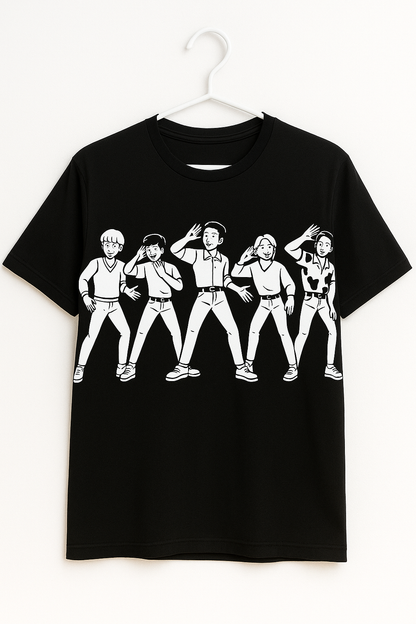 Shadowstep Dance Crew Tee – Anime T-Shirt