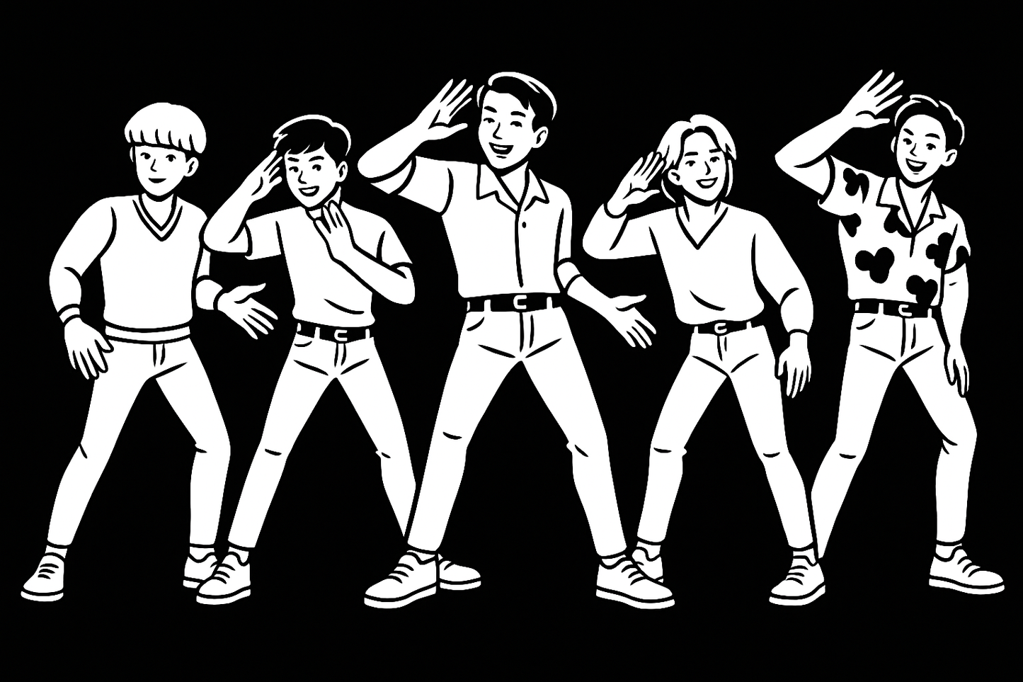 Shadowstep Dance Crew Tee – Anime T-Shirt